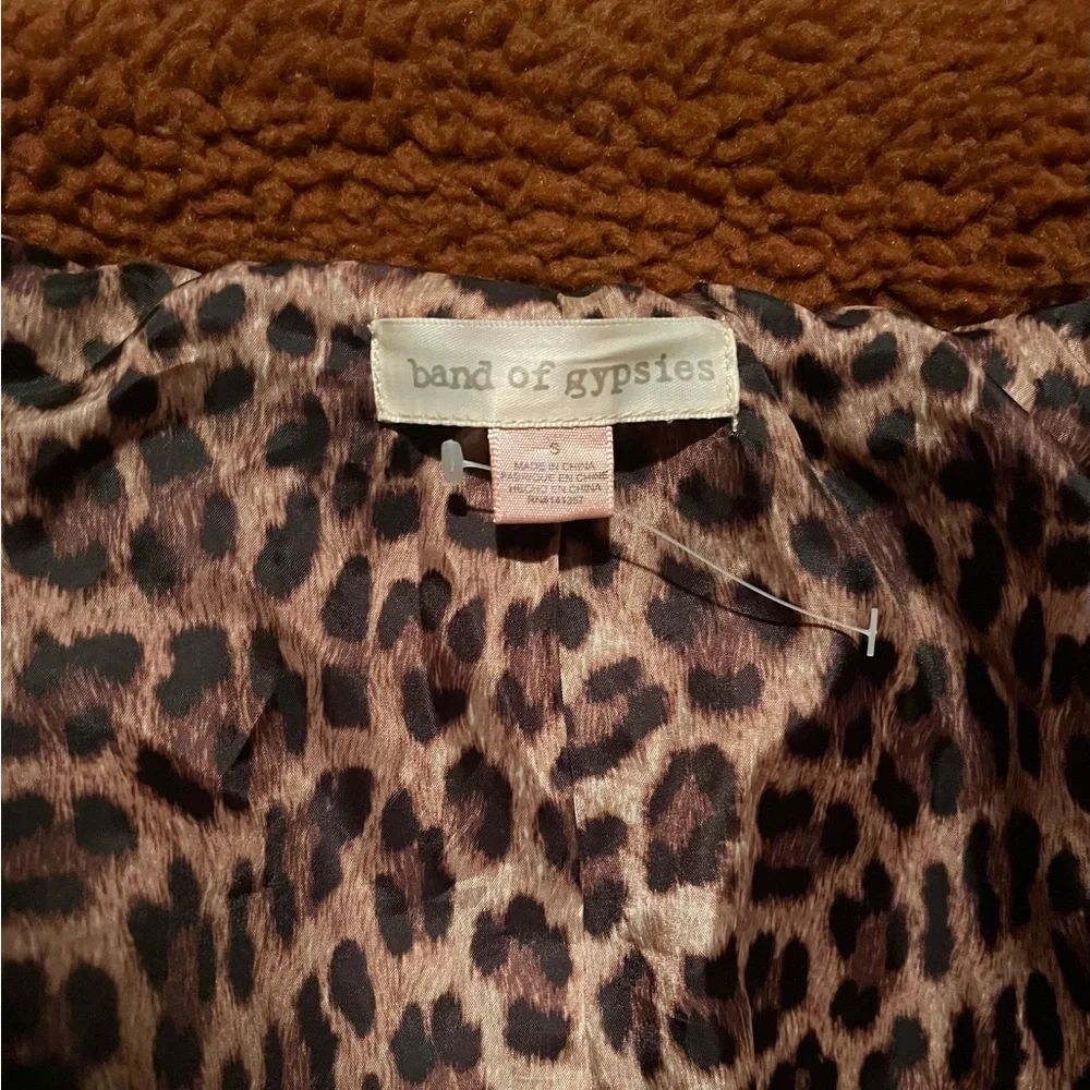band of gypsies sherpa teddy coat - Picture 3 of 4